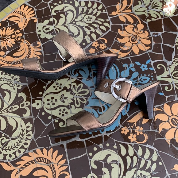 AK ANNE KLEIN SANDAL HEEL SHOES Sz: 8.5 - Picture 2 of 7